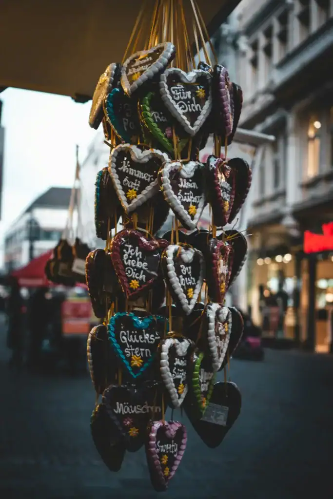 Christmas market food