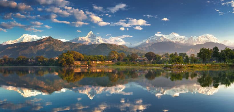 Annapurna mountain range