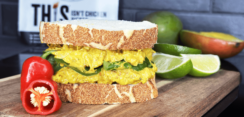 vegan coronation chicken