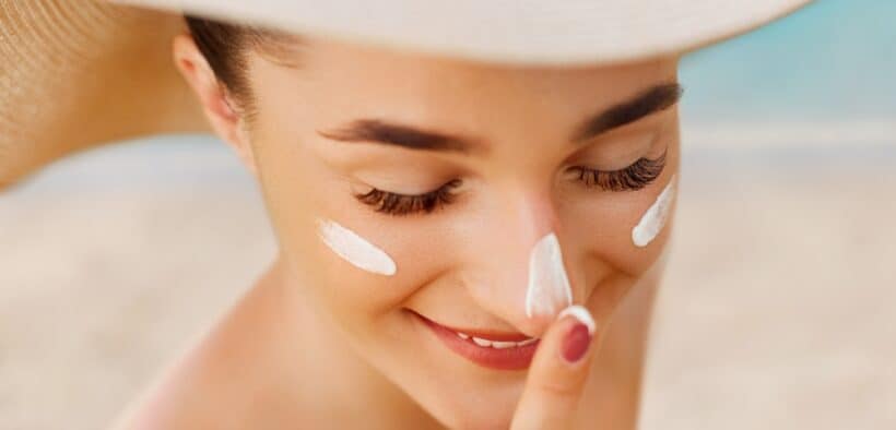 sun cream in your eyes