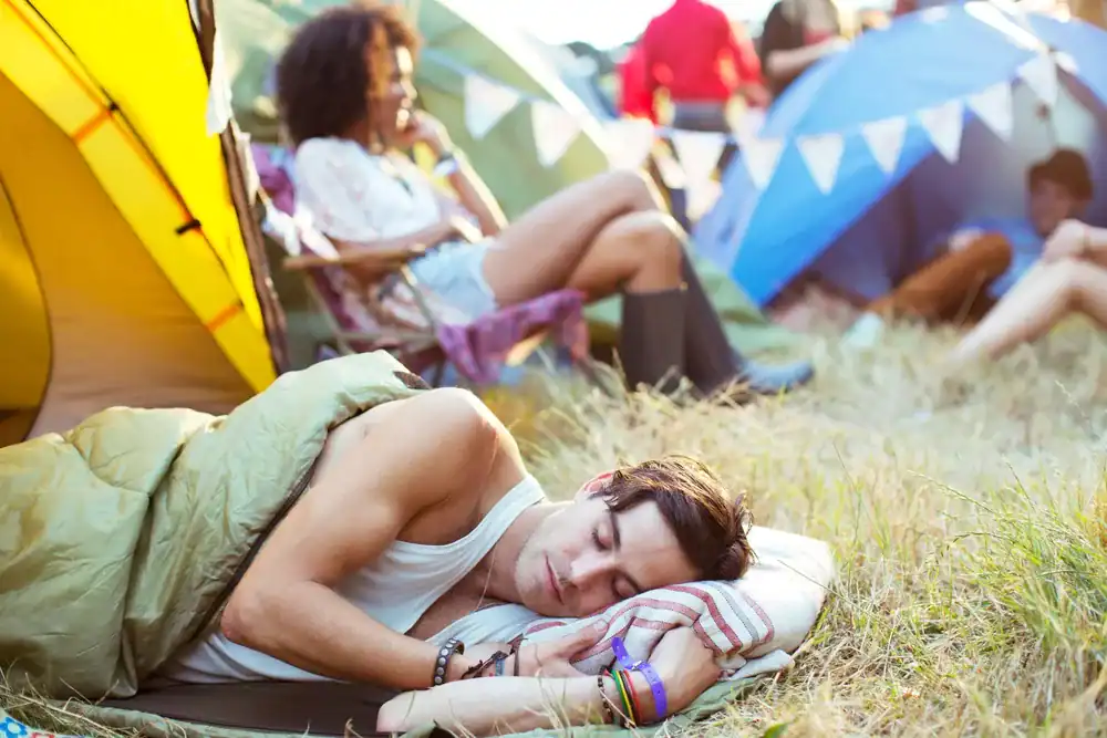 Glastonbury sleep tips