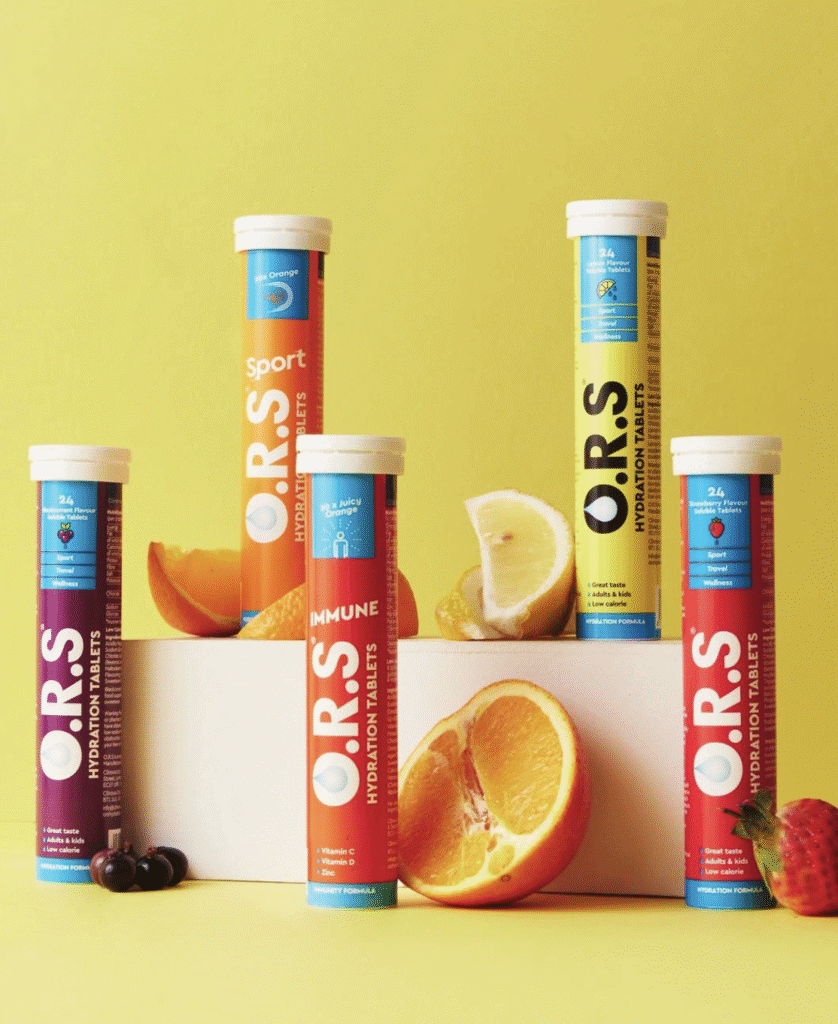 O.R.S electrolyte vitamin blend