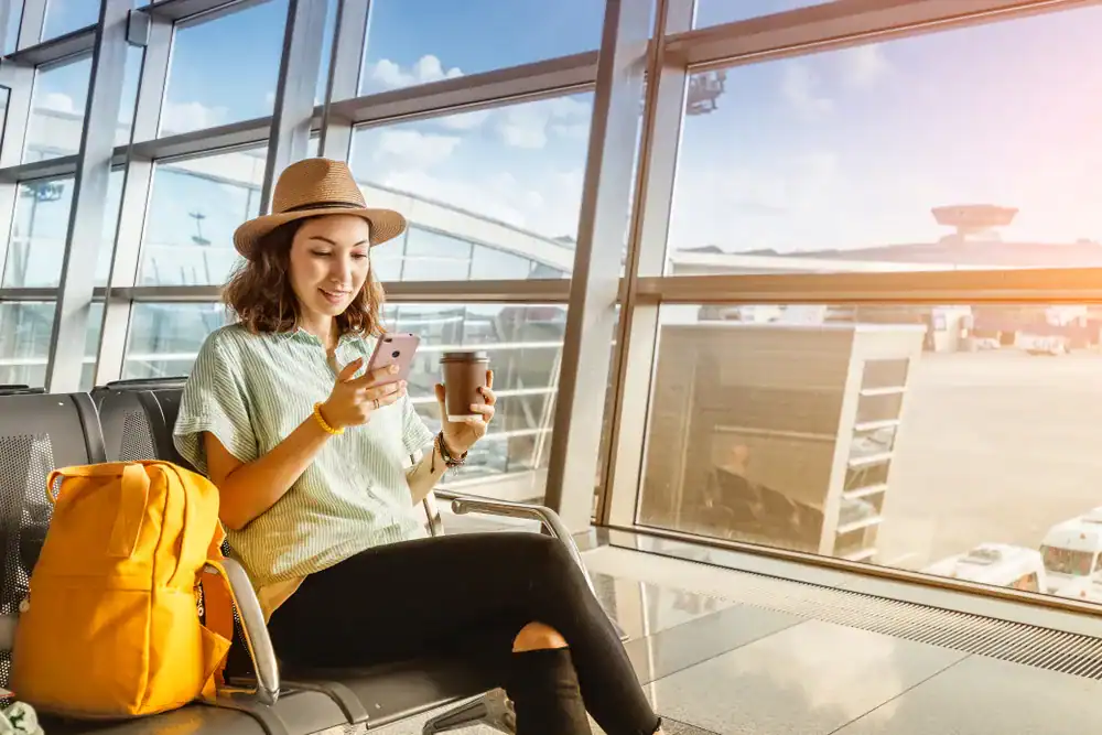 airport check-in to gate time